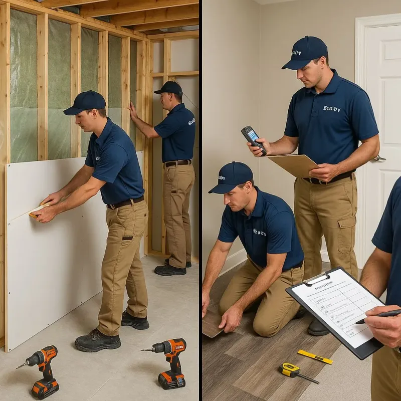 Repairs and Reconstruction process in Alamo, TX