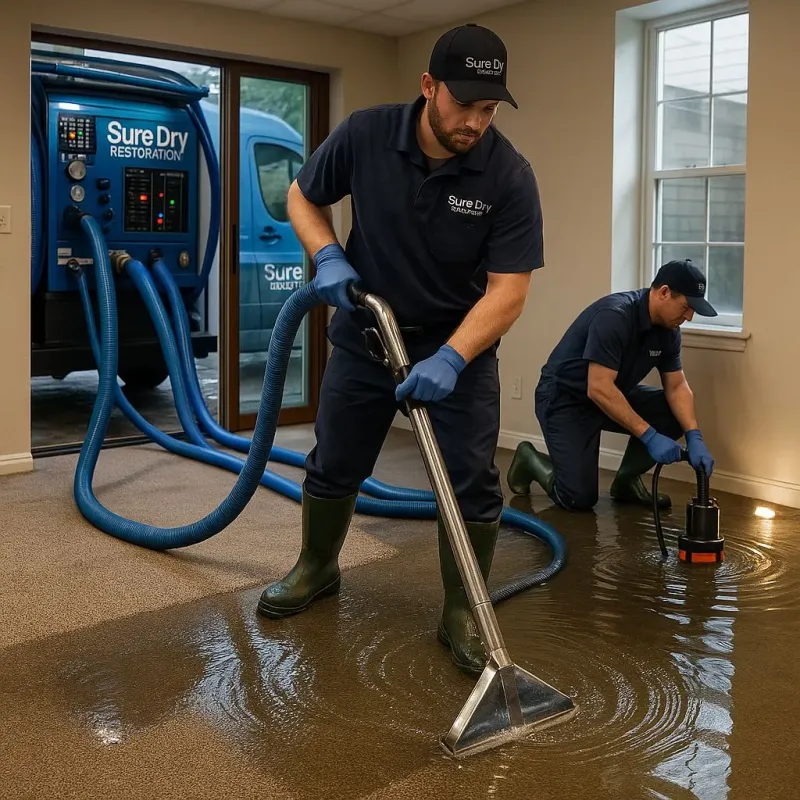 Water Extraction and Removal process in Alamo, TX